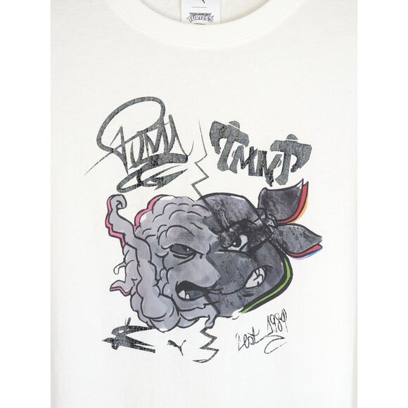 EUC Puma X TMNT Relaxed Graphic T Shirt Size L Athletic Teenage Mutant Ninja - Picture 2 of 6